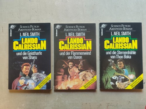 Star wars taschenbuch lando - 3x,