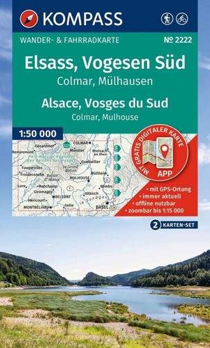 Kompass wanderkarten set - kompass, wanderkarten-set