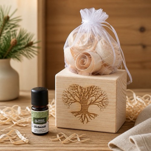 Geschenkset zirbenwürfel mit - geschenkset,