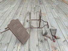 SELTEN!!! Pallas Gepäckträger Truppenrad Wehrmacht Waffenrad Teile Reflektor Usw