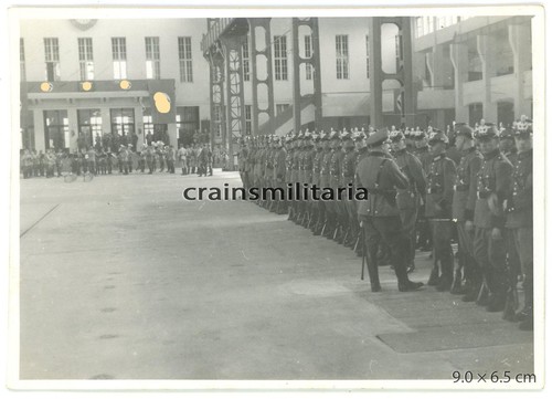Orig foto biwak schutzpolizei - biwak,