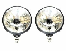 2x Scheinwerfer Traktor Schlepper Trekker Oldtimer Fern Abblend Positionslicht