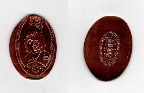 Elongated coin playmobil - elongated,