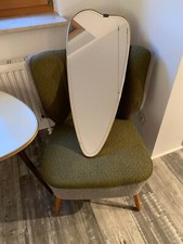 1 Cocktailsessel 1 Nierentisch 1 Nierenspiegel 50er 60er Jahre Rockabilly Ära