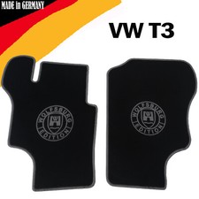 Fußmatten schwarz 2 teilig