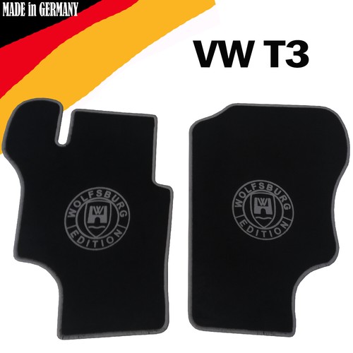 Fußmatten schwarz teilig - fußmatten, 2