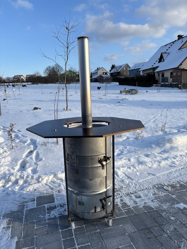 Feuertonne stehtisch - feuertonne,