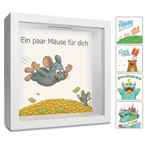 Money box mice theme i - -,