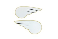 Abziehbild, Emblem (Paar) für