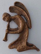 Engel Wandbild Relief