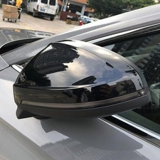 Paar Spiegelkappen Gehäuse Schwarz Für AUDI A5 F5 A4 B9 Avant Mit SideAssist DE