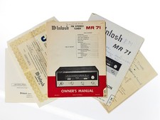 McINTOSH MR 71 USER MANUAL