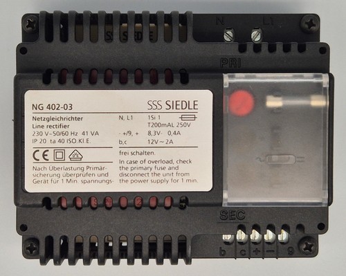 Siedle 402 netzgerät - netzgerät, /