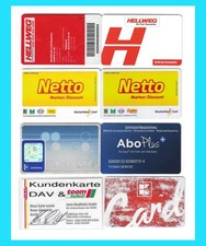 Sammler - Gutschein-Karten ("diverse Kundenkarten") - Hellweg/Netto usw.