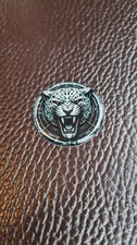 Custom Gel gewölbter Schaltknauf Wahlschalter Emblem für Jaguar XF, XJ, XK, XE