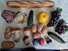 Vintage, Deko Obst, Brot