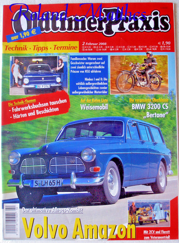 Oldtimer praxis volvo - praxis, 2-08+volvo