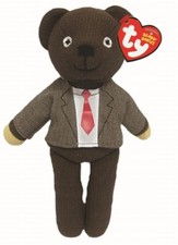 Ty original Beanie Babies  Mr. Bean Teddy Bär  Jacket & Tie  reg.  ca. 20 cm