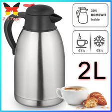 2L Thermosflasche Edelstahl