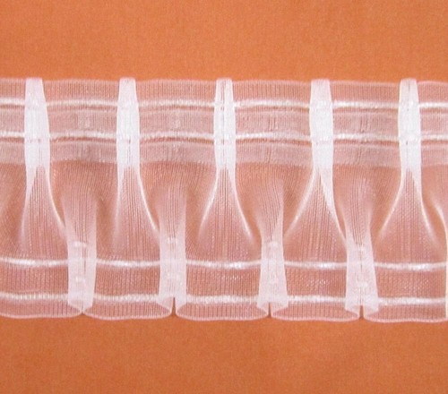 Gardinenband transparent