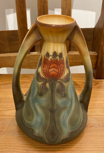Jugendstil vase entworfen - jugendstil,