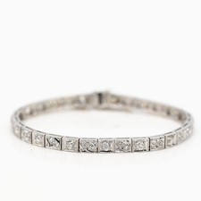 Armband 950 platin - armband, 15