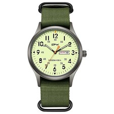 TPW Herren Uhr Militär mit