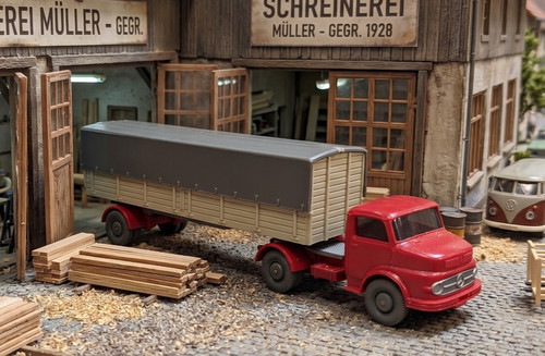 Wiking mercedes 1413 - mercedes,
