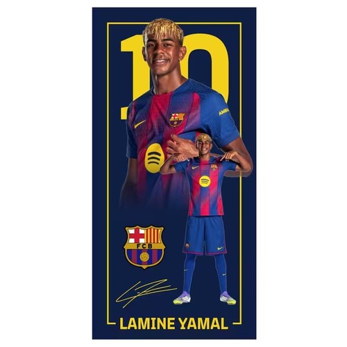 Barcelona strandtuch lamine - fc,