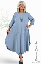 LAGENLOOK A-Form Shirt-Kleid