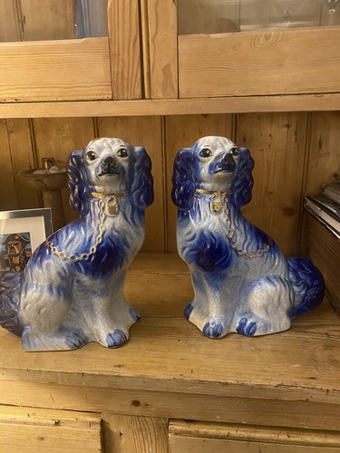 Paar vintage staffordshire - paar,