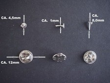25 -500 SILBERFARBEN PINS PIN