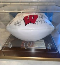 2011 Wisconsin Signed Football