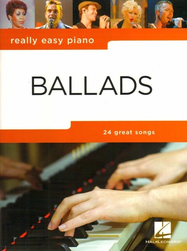 Really easy piano ballads - piano:,