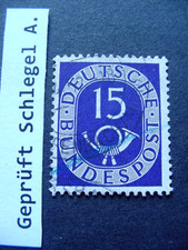 BRD 129 I, 15 Pf, Posthorn