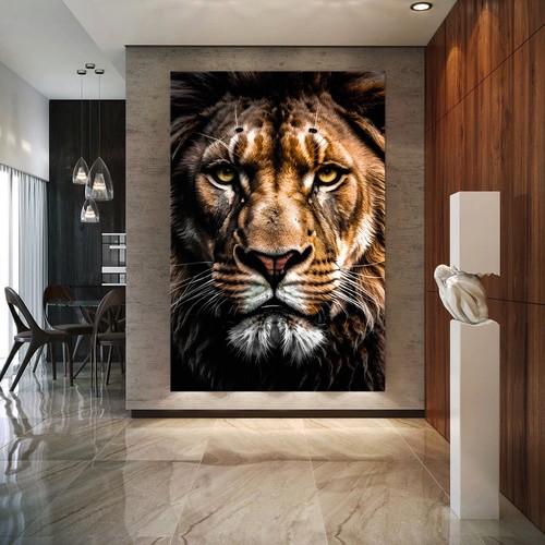 Wandbild löwe tier modern - ,,