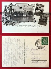 Jugendstil AK CHRISTIANSTADT am Bober 1927 Hotel Goldener Stern  ( 100409