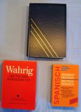 Wörterbuch LAROUSSE franz / deutsch - WAHRIG Lexikon deutsch - spanisch /deutsch