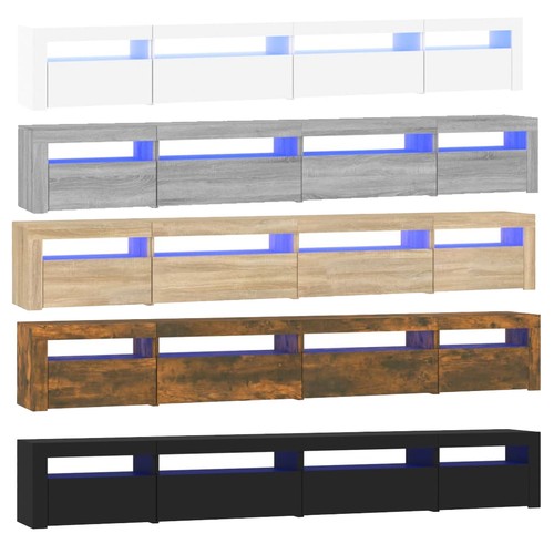 Schrank mit led lowboard - schrank,
