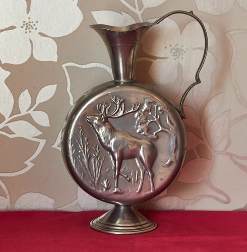 Vintage zinnkanne prunkkanne - vintage,