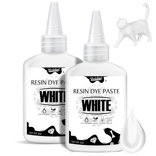 Epoxidharz farbe paste weiß - paste,