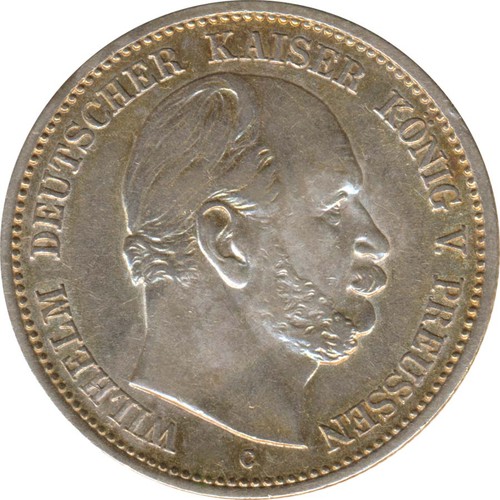 Preussen mark 1876 wilhelm - 2, c