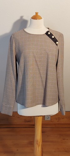 Zara blusen shirt - blusen, hahnentritt