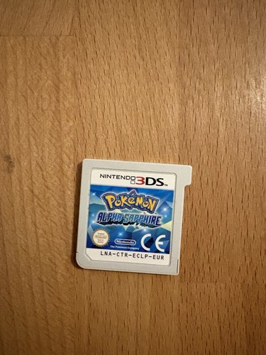 Pokémon alpha saphir 3ds - saphir,