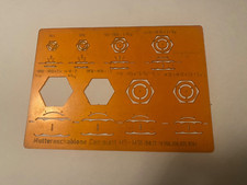 Schablone technisches Zeichnen Mutterschablone Vorlage