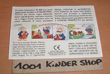 Kinder die otzis kökori - kinder,
