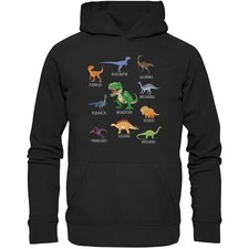 Dinosaurier arten hoodie - dinosaurier,