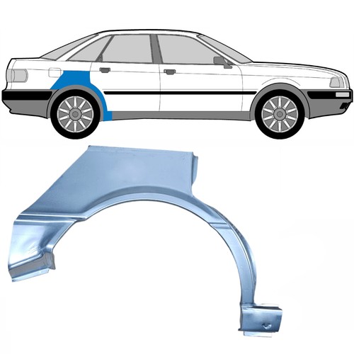 Für audi 1986 1991 4 - für, b3