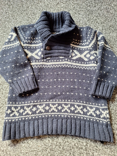 Pullover norweger stil - pullover, gr