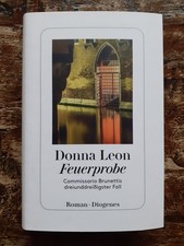 Donna Leon - Feuerprobe - Commissario Brunettis 33.Fall - inkl. Versand !